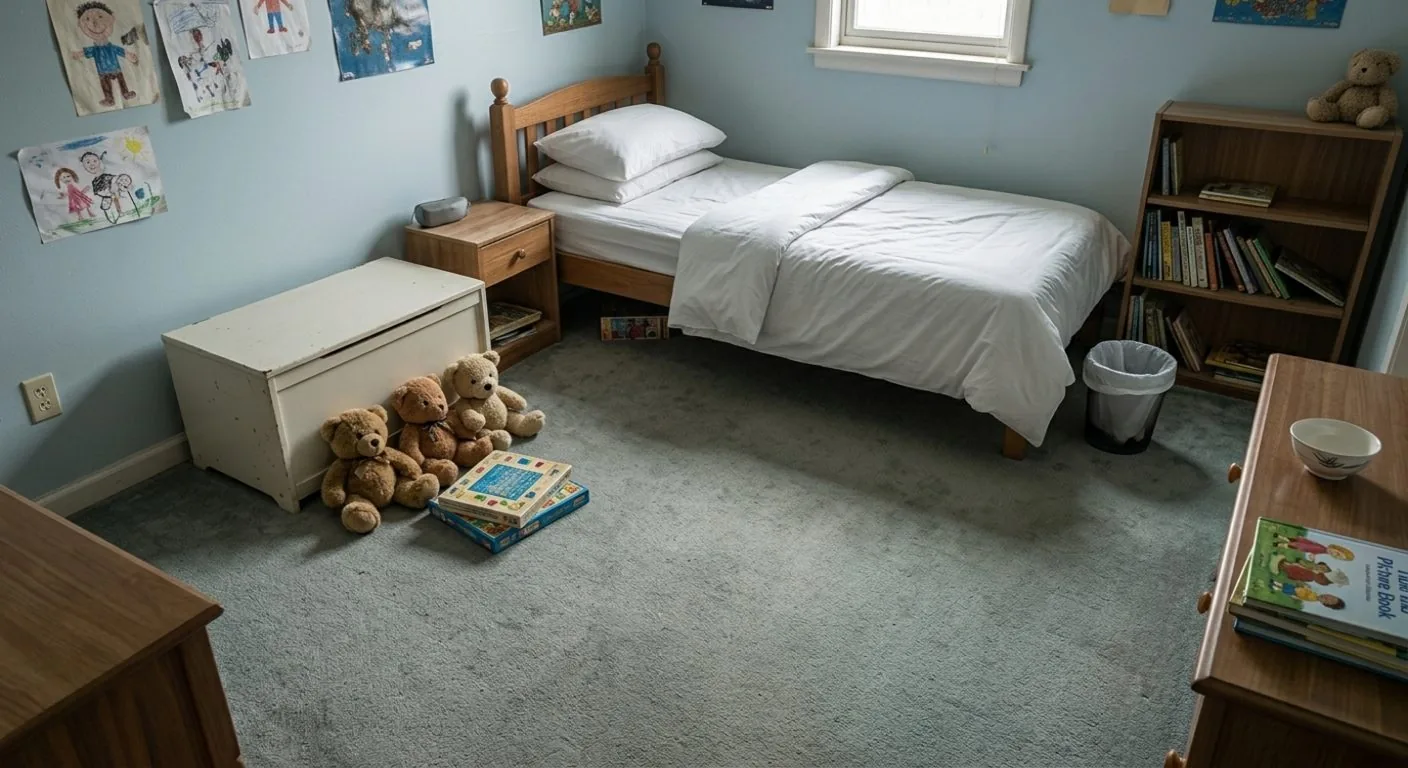 Habitación limpia y ordenada